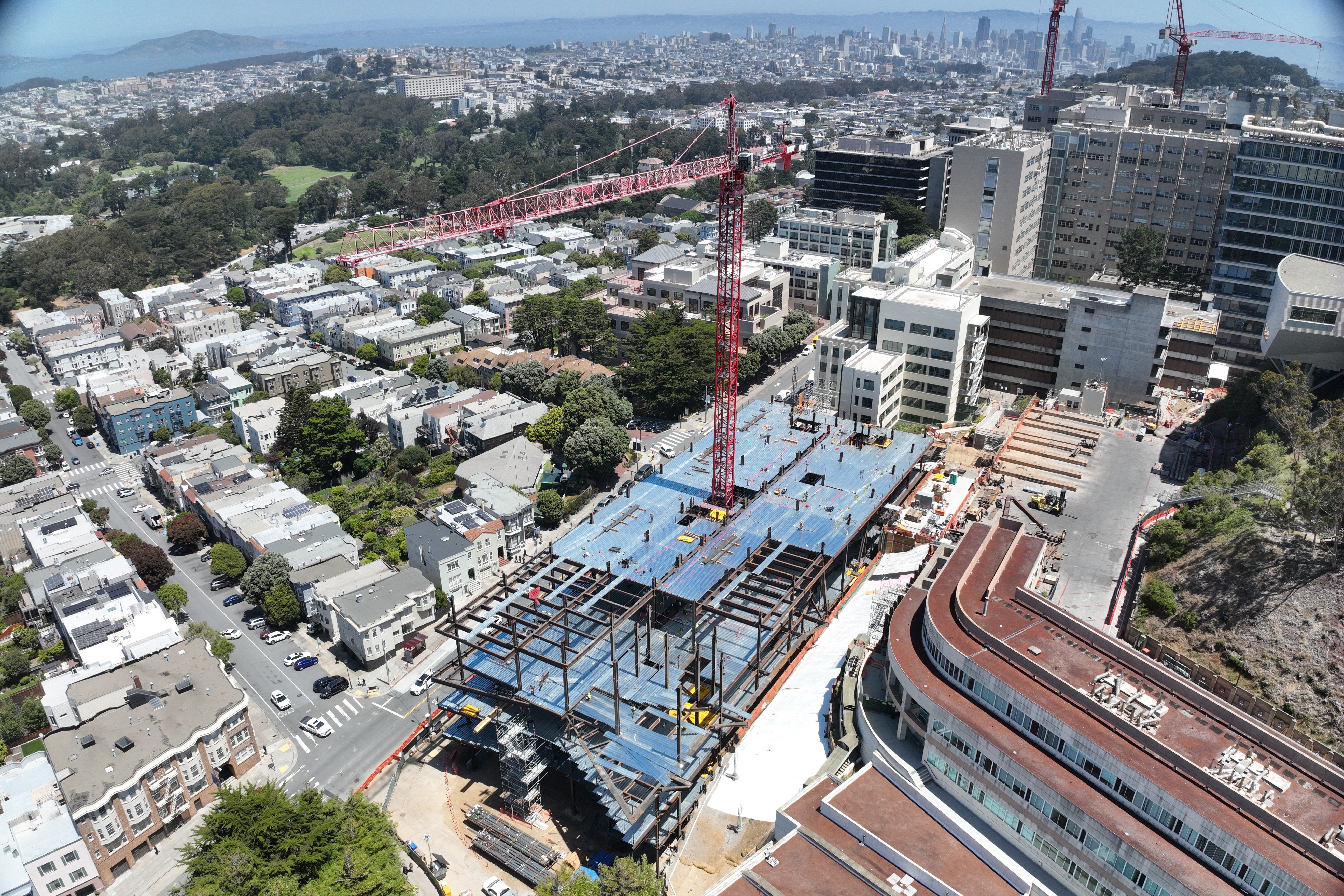 Bakar Research and Academic Building (BRAB) construction site as of May 2025.