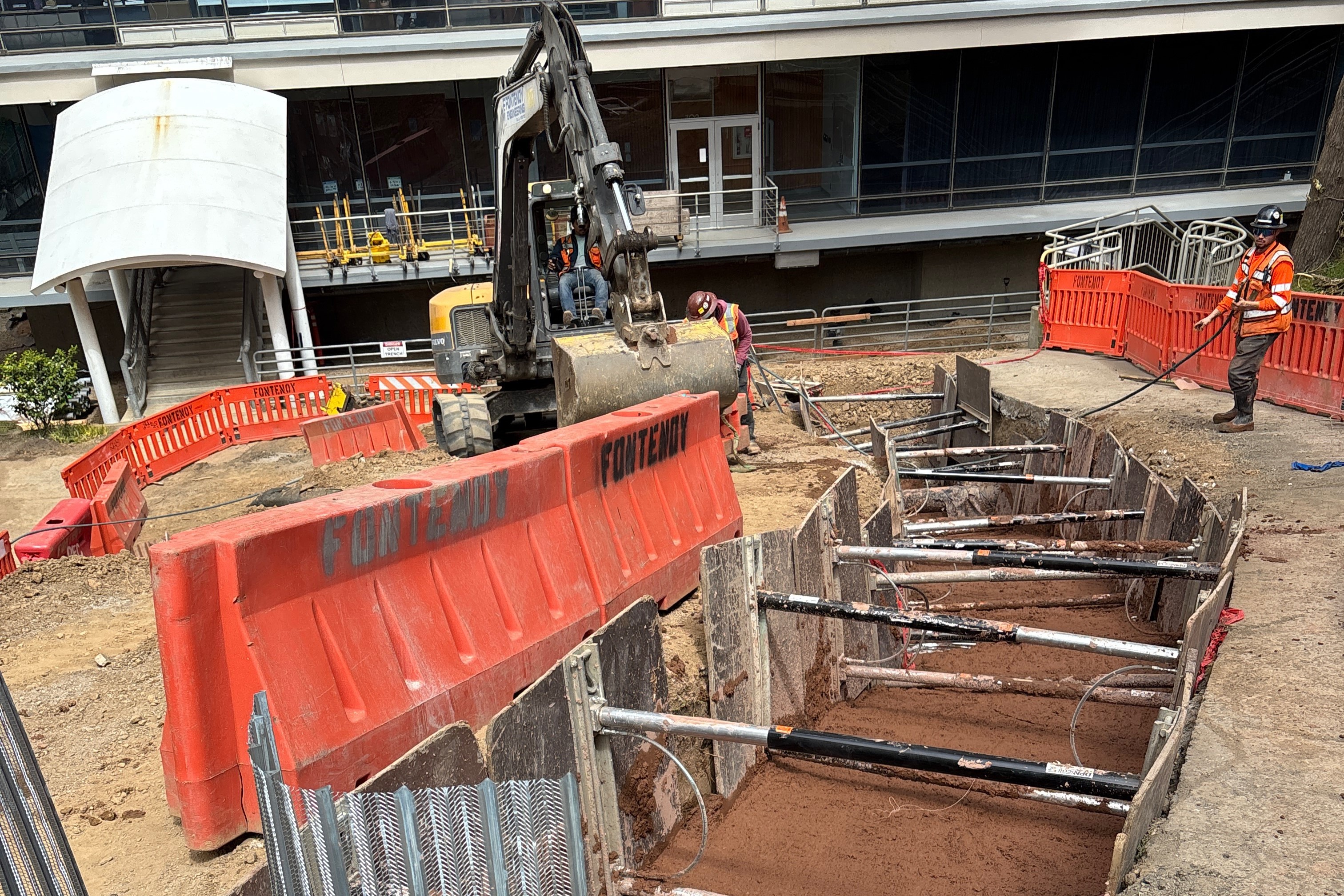 Parnassus Central Campus Site Improvements (PCCSI) project site as of May 2025.